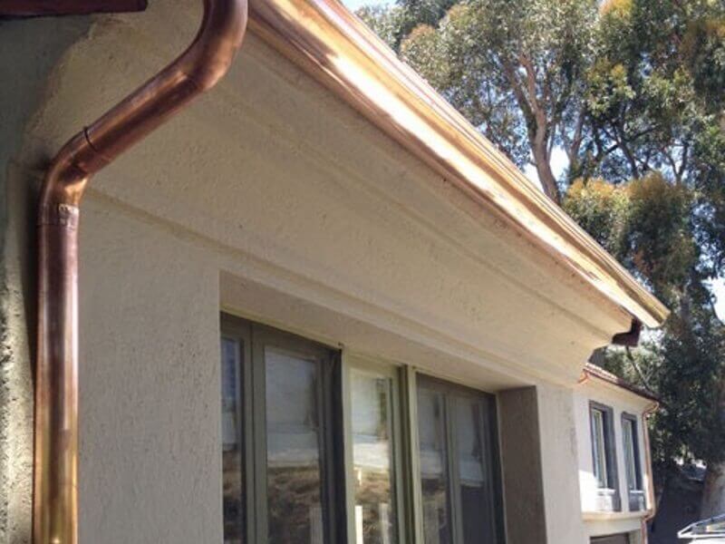 Rain Gutter Sales and Service in Monterey Park, Gutter Installation and Replacement in Monterey Park, Aluminum, Copper, and Seamless Gutters in Monterey Park, Leaders, Rain Chains, Barrels, Headers, and Accessories
