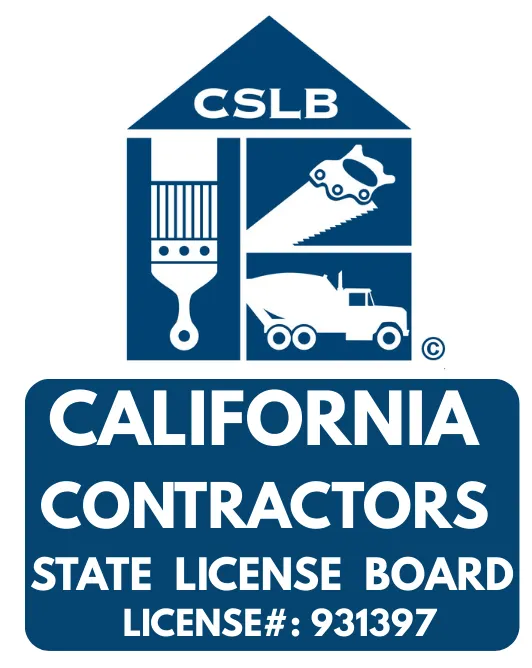 Licensed California Contractor - CSLB License #931397
