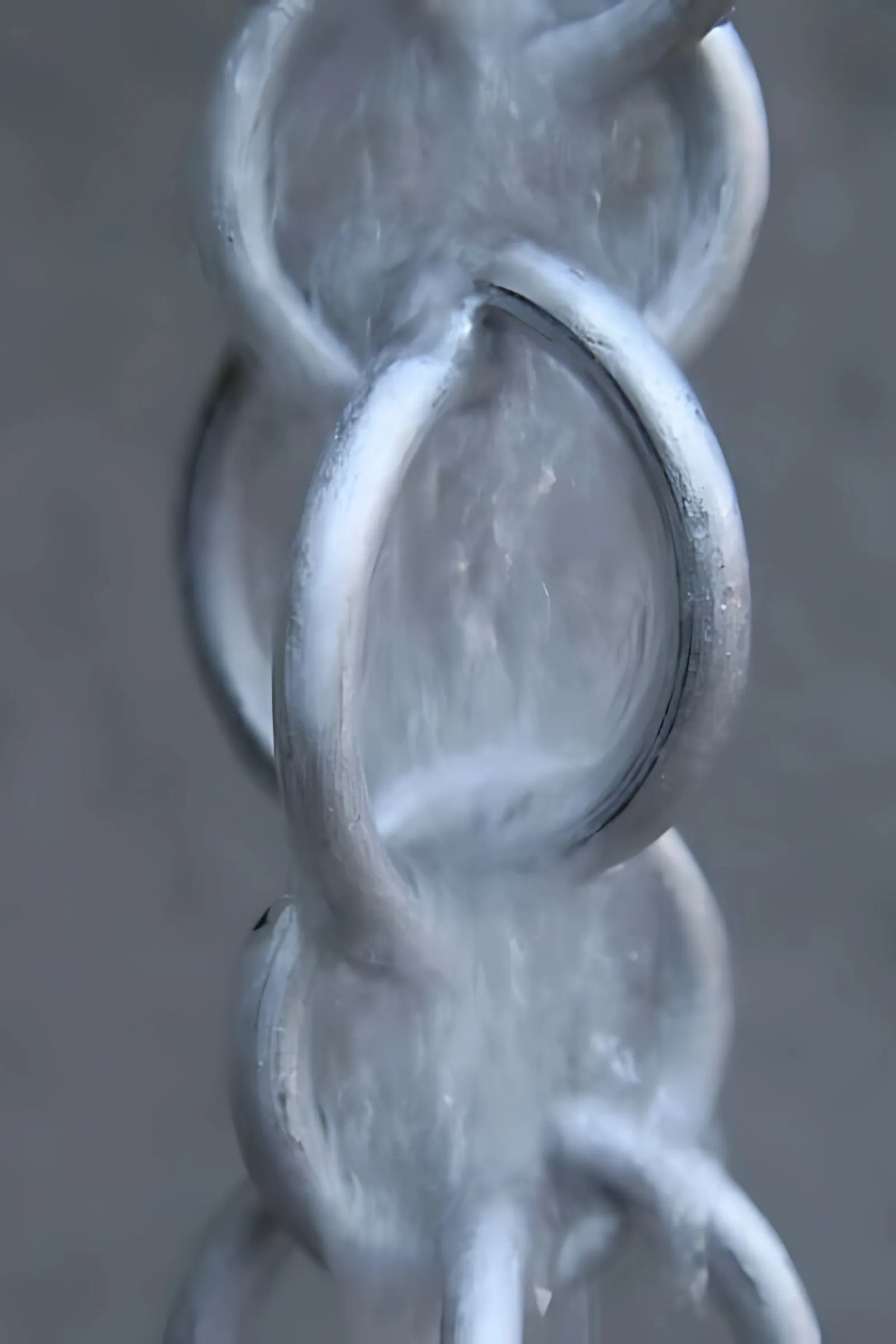 Double Loops™ aluminum rain chain