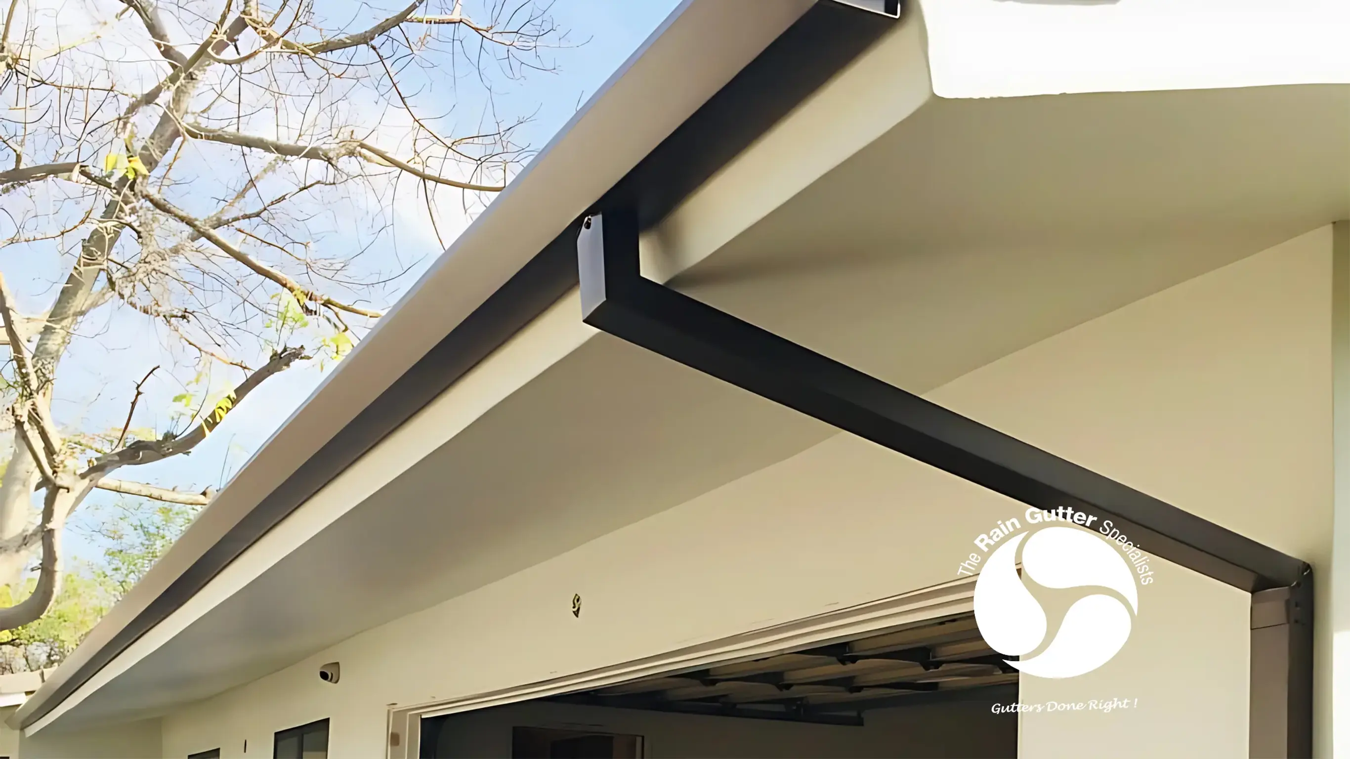 Flat Face Gutters are Modern Looking and Efficient