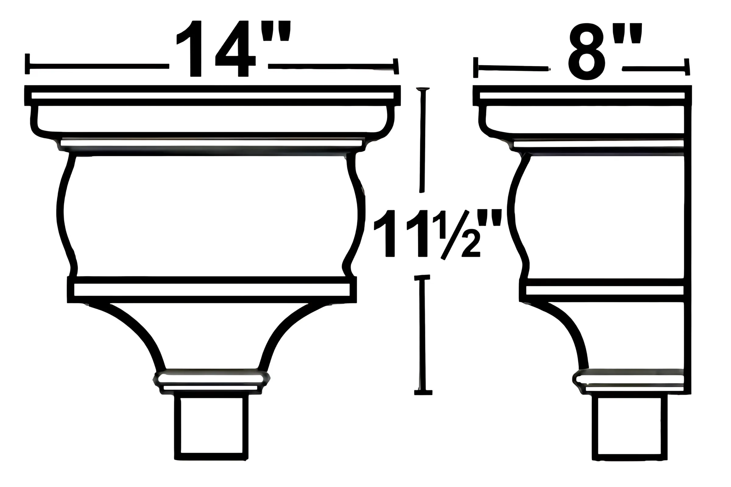 Leader Head #16 - Side View