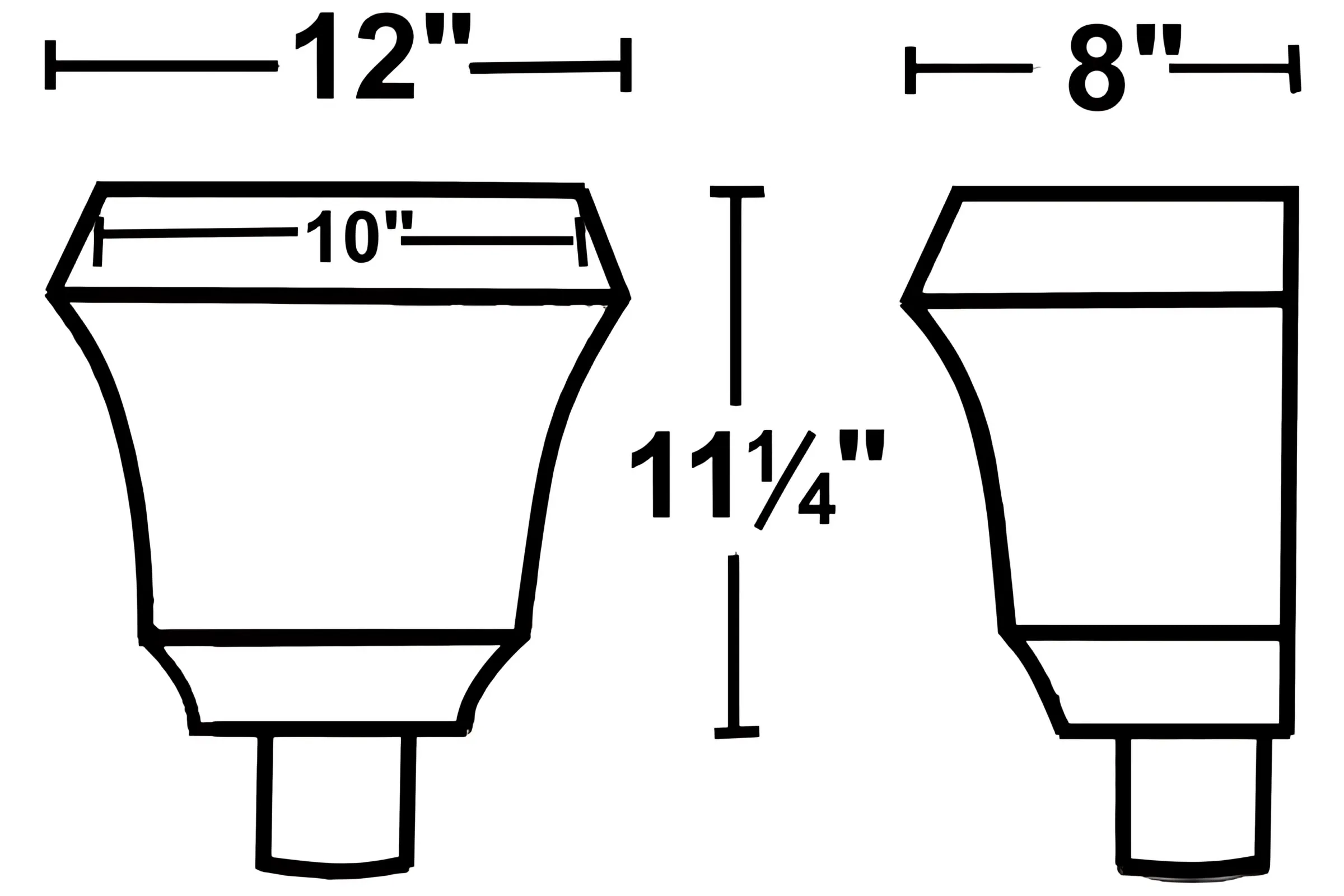 Leader Head #21 - Side View