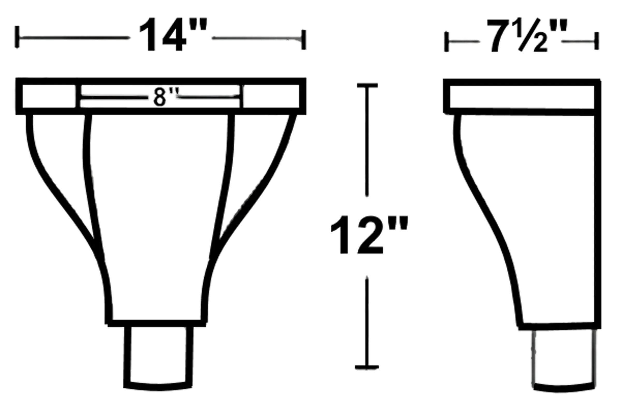 Leader Head #24 - Side View