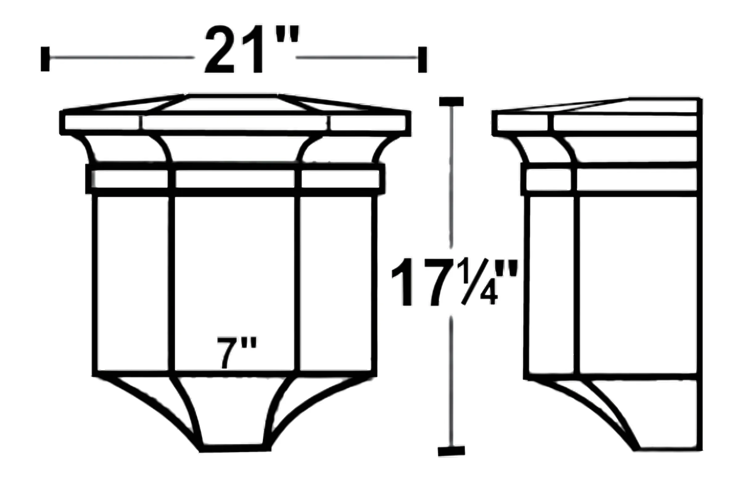 Leader Head #25 - Side View