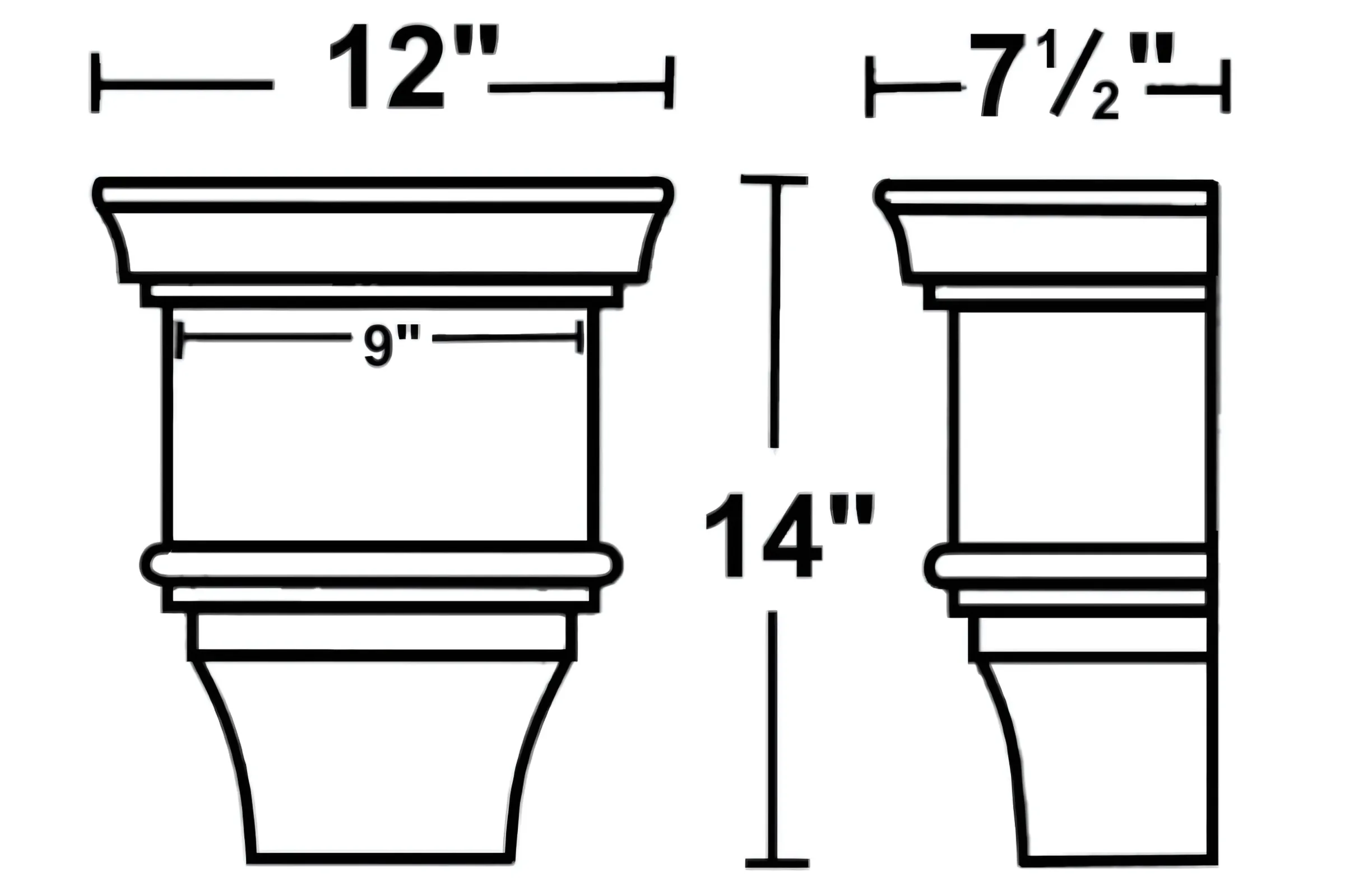 Leader Head #28 - Side View