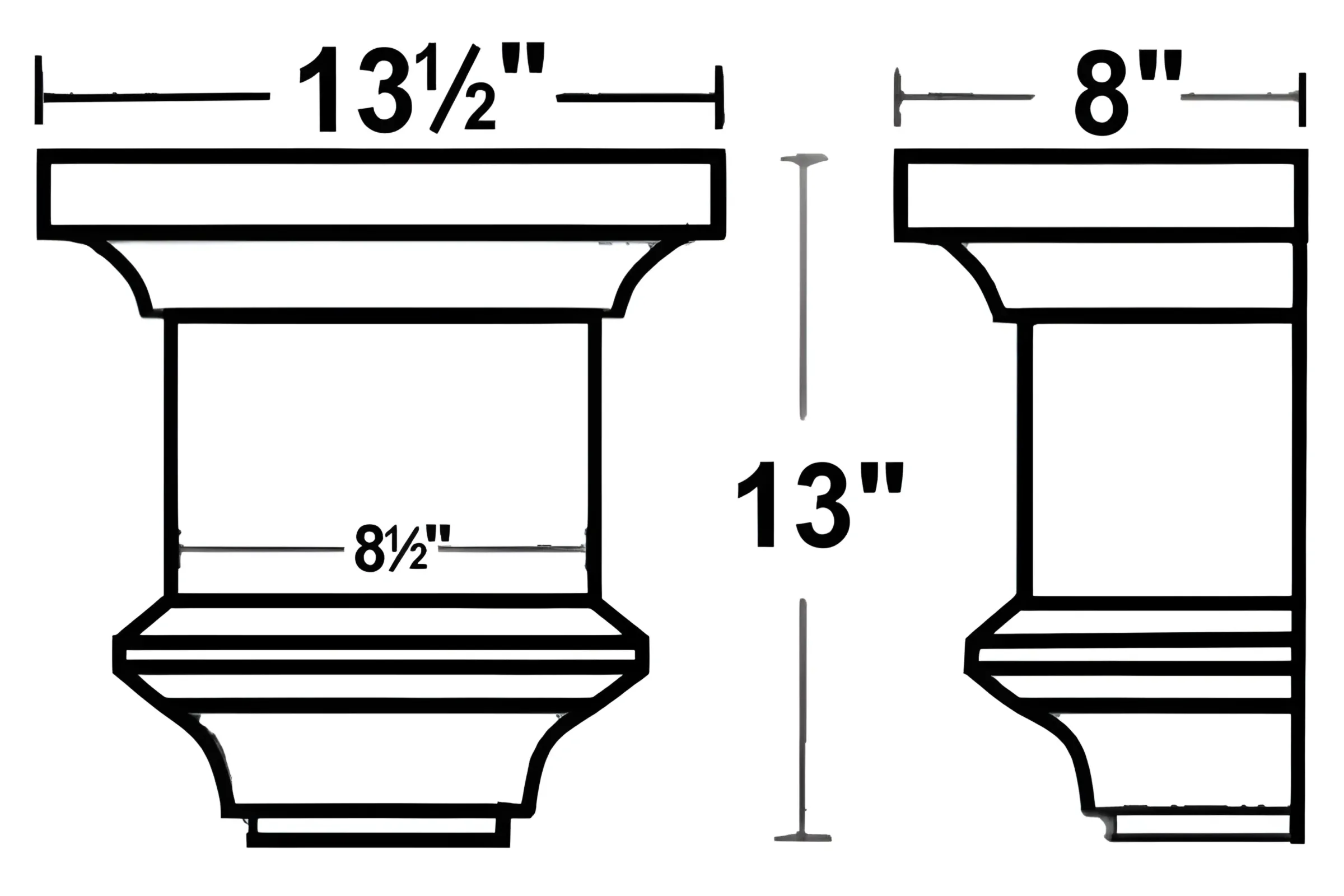 Leader Head #31 - Side View