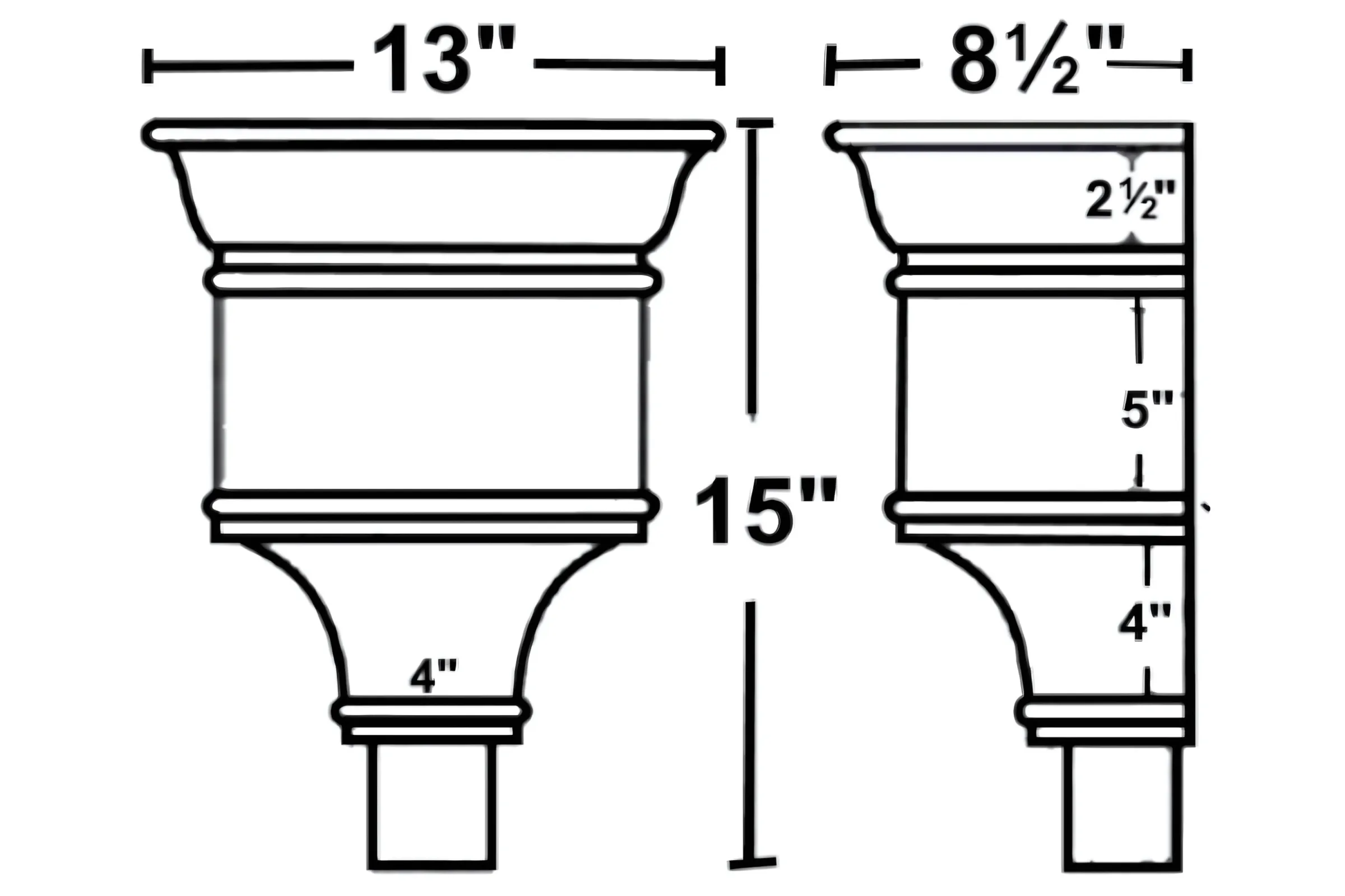 Leader Head #32 - Side View