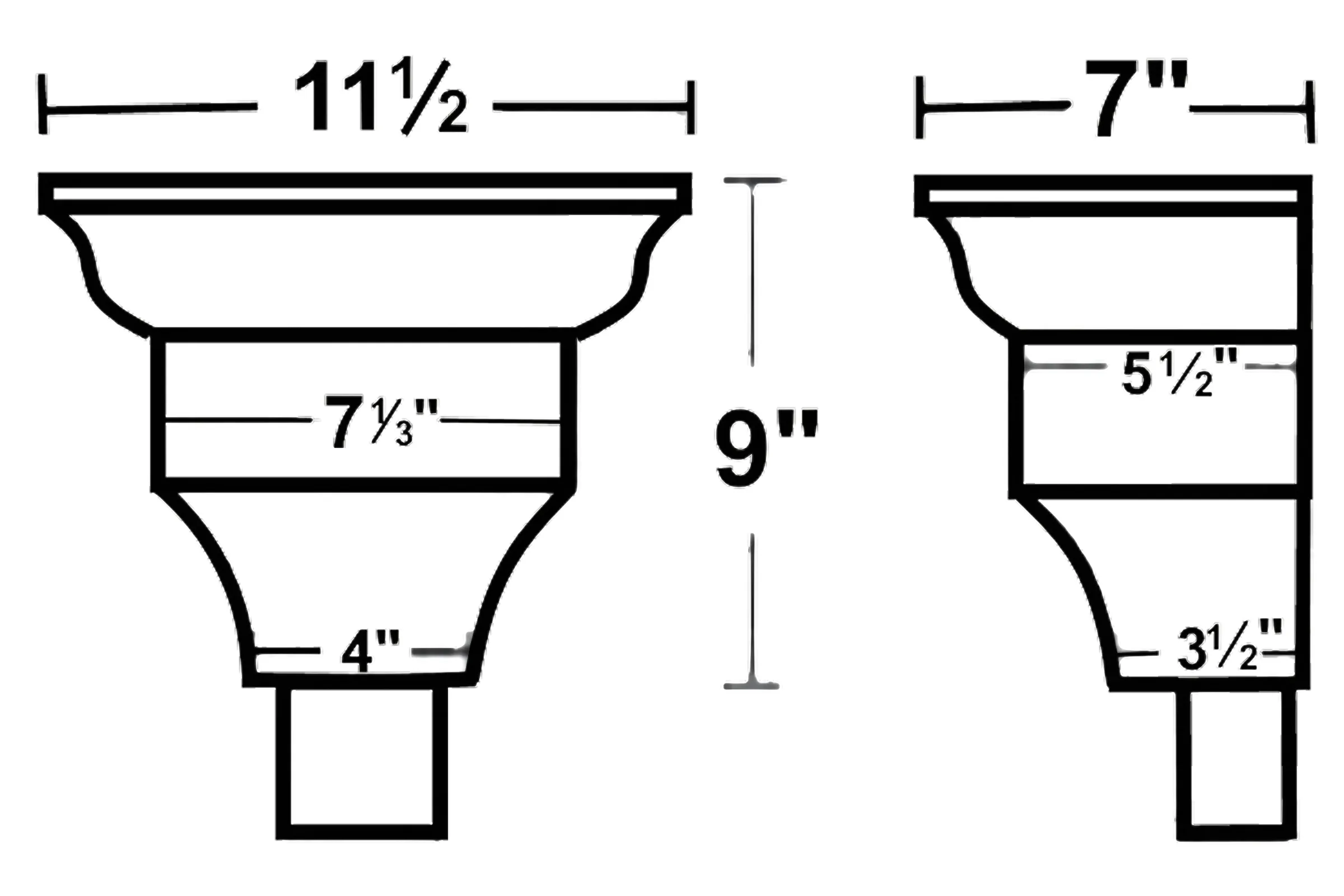 Leader Head #35 - Side View