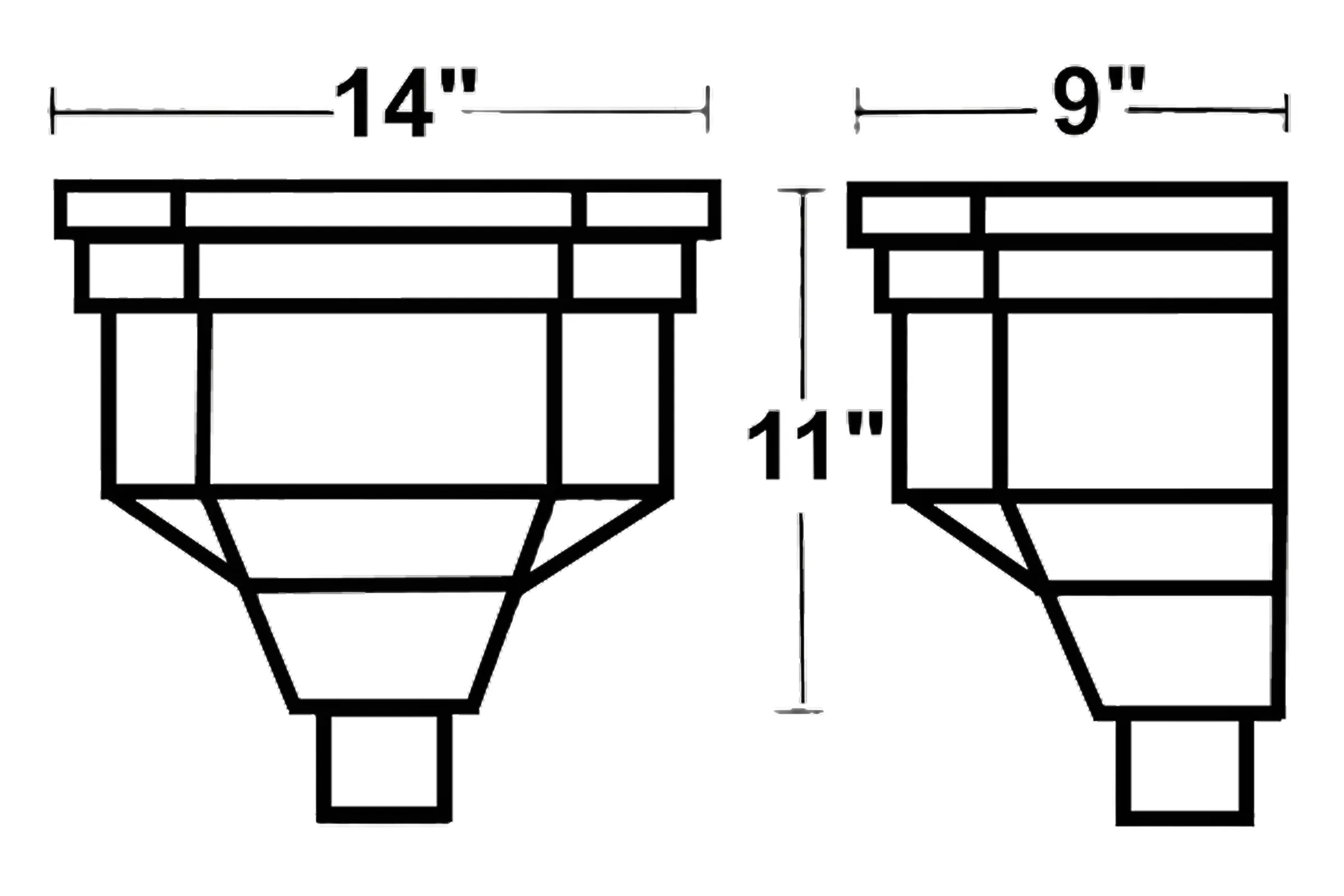 Leader Head #42 - Side View