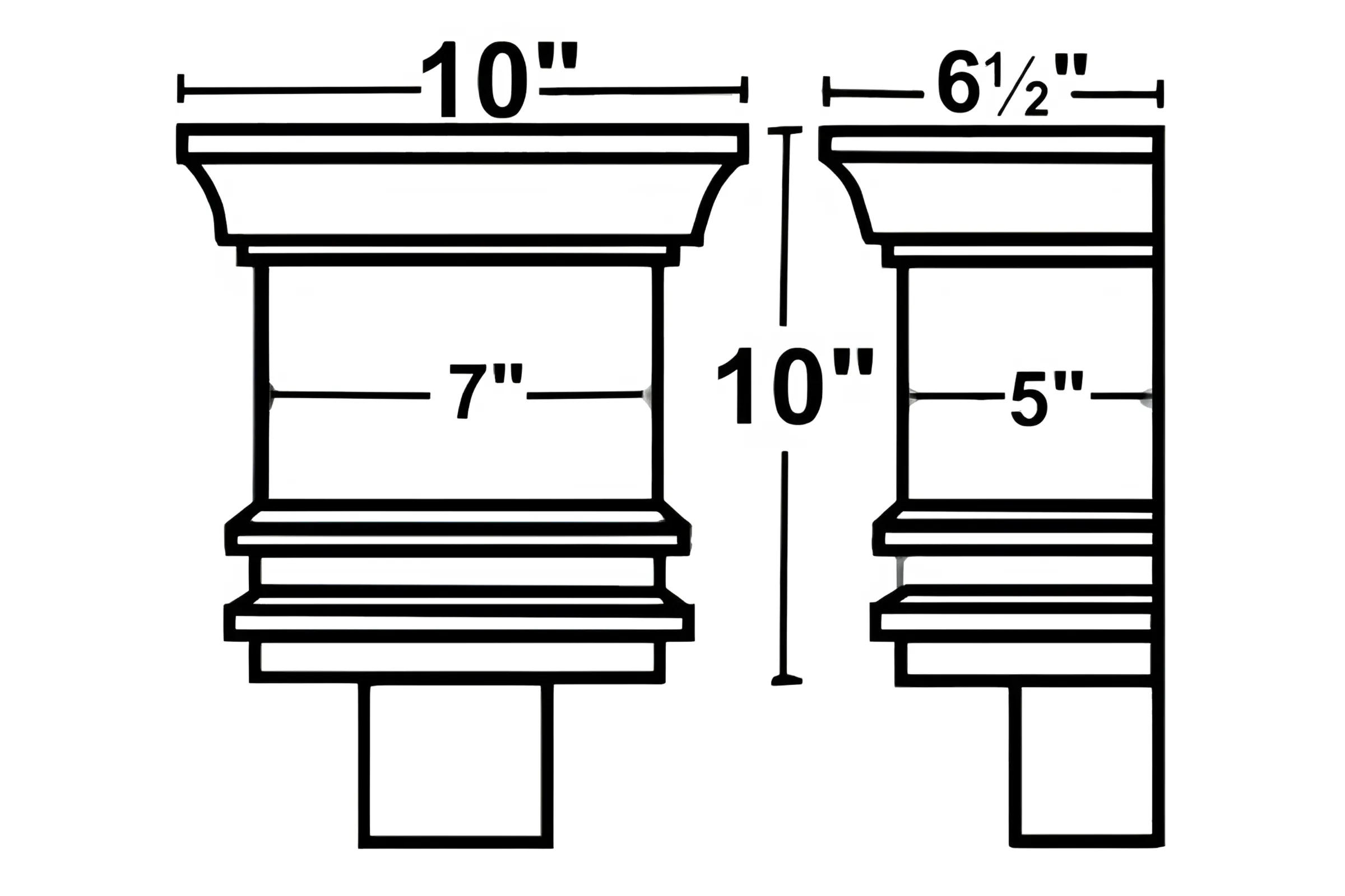 Leader Head #44 - Side View