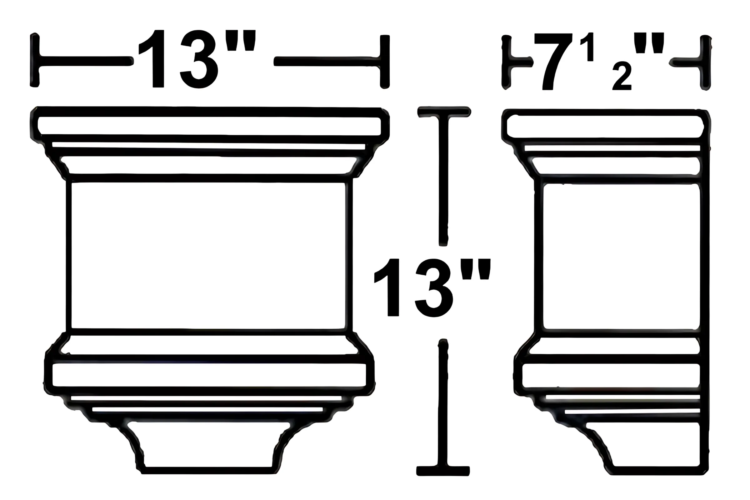 Leader Head #5 - Side View