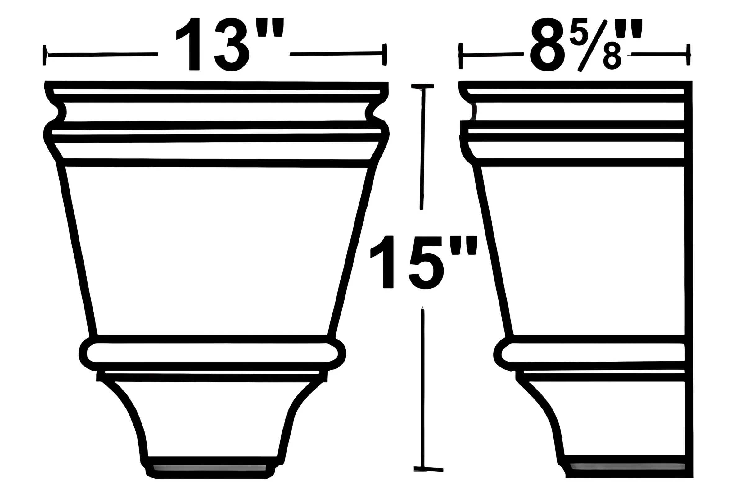 Leader Head #57 - Side View