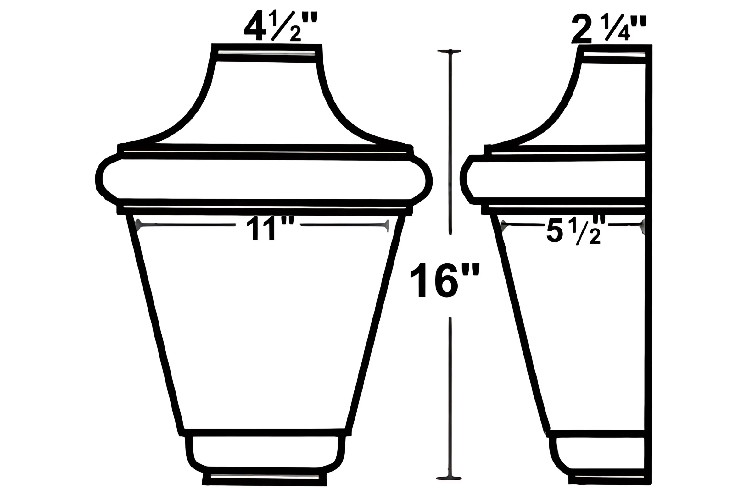 Leader Head #60 - Side View