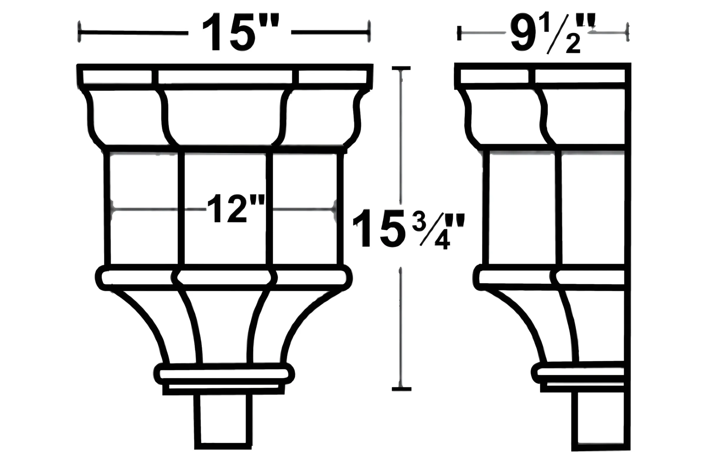Leader Head #61 - Side View