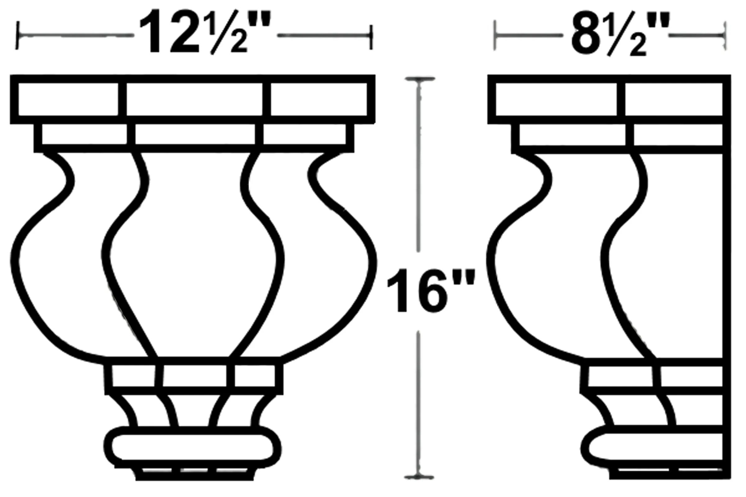 Leader Head #62 - Side View