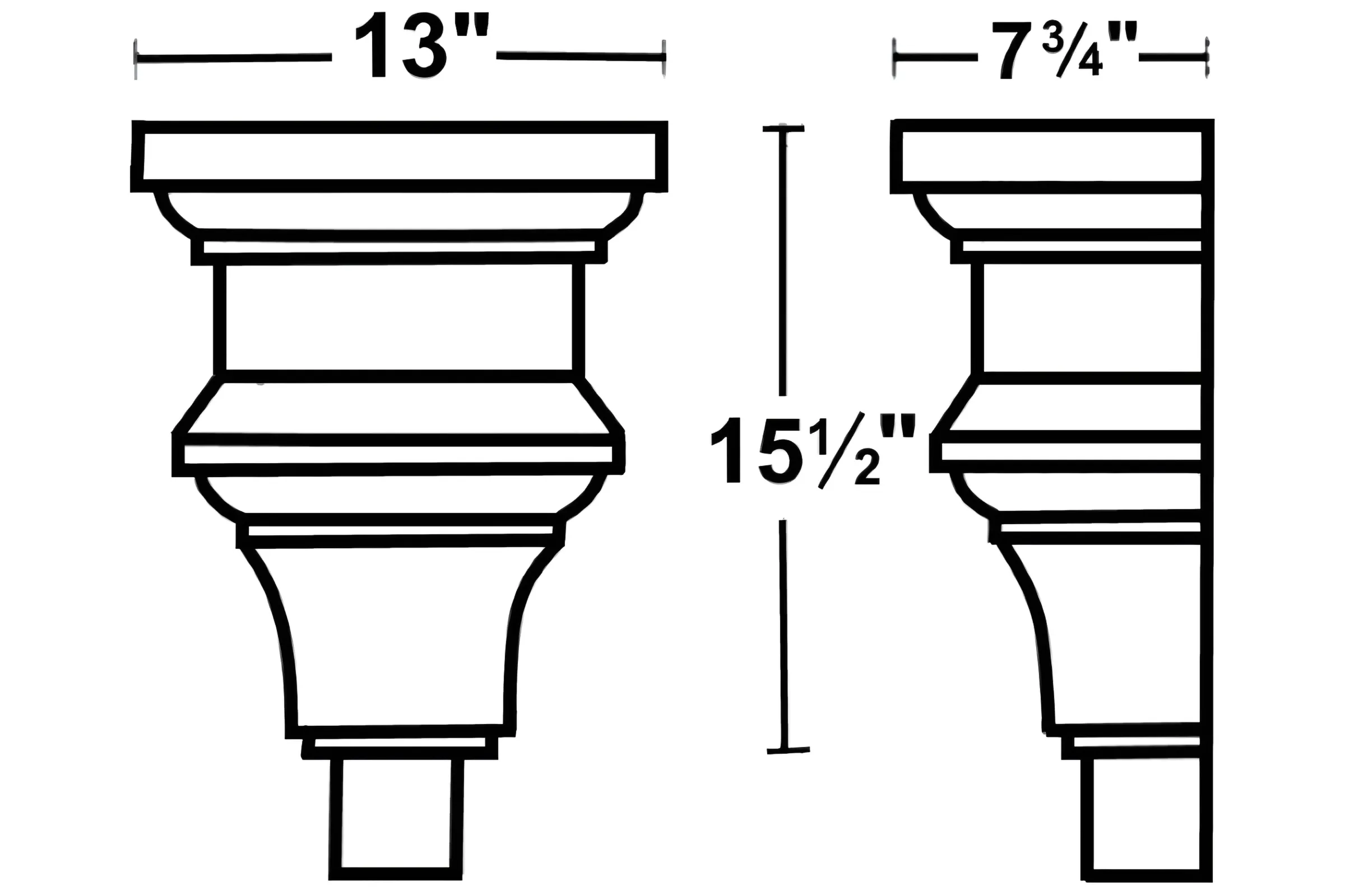 Leader Head #63 - Side View