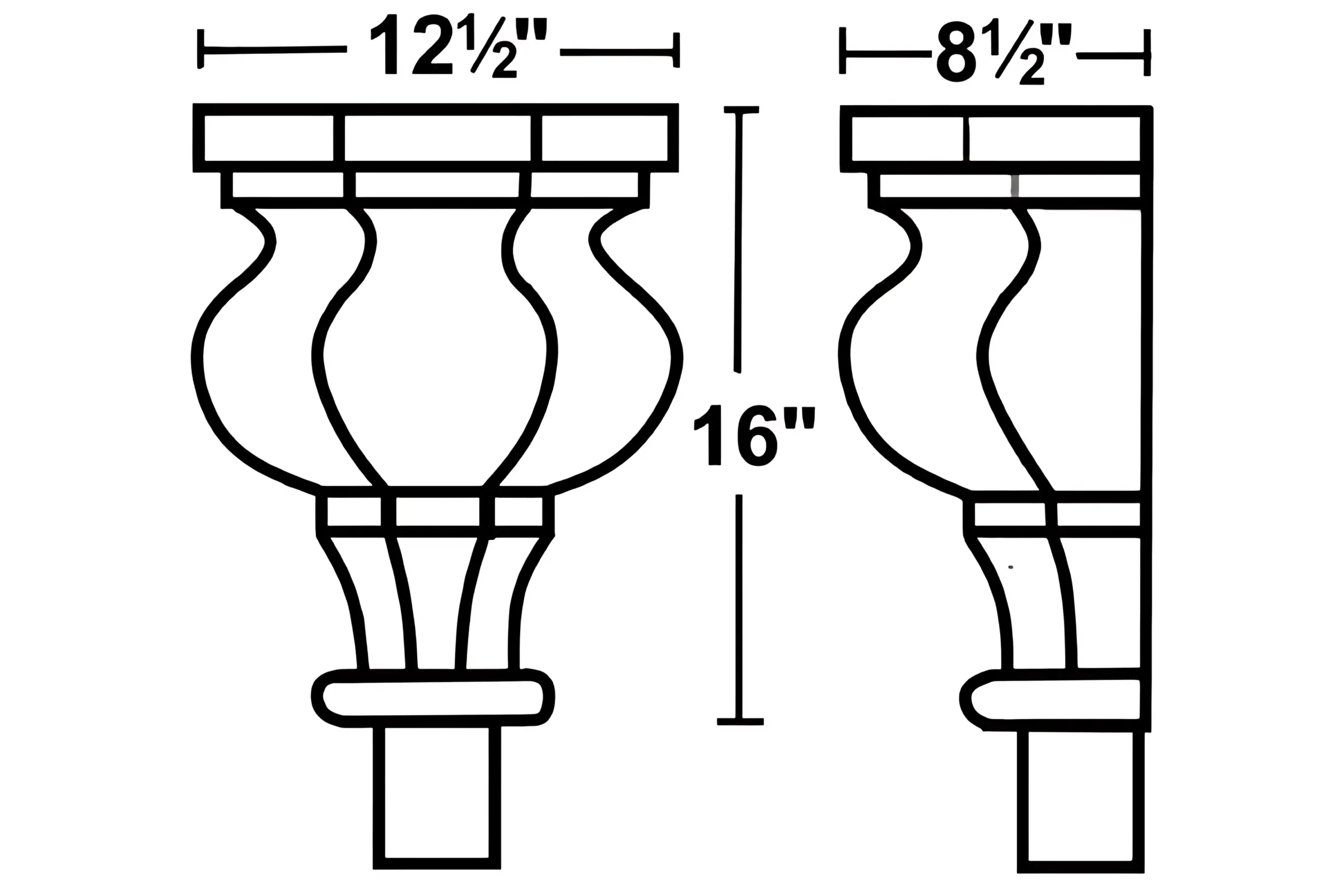 Leader Head #65 - Side View