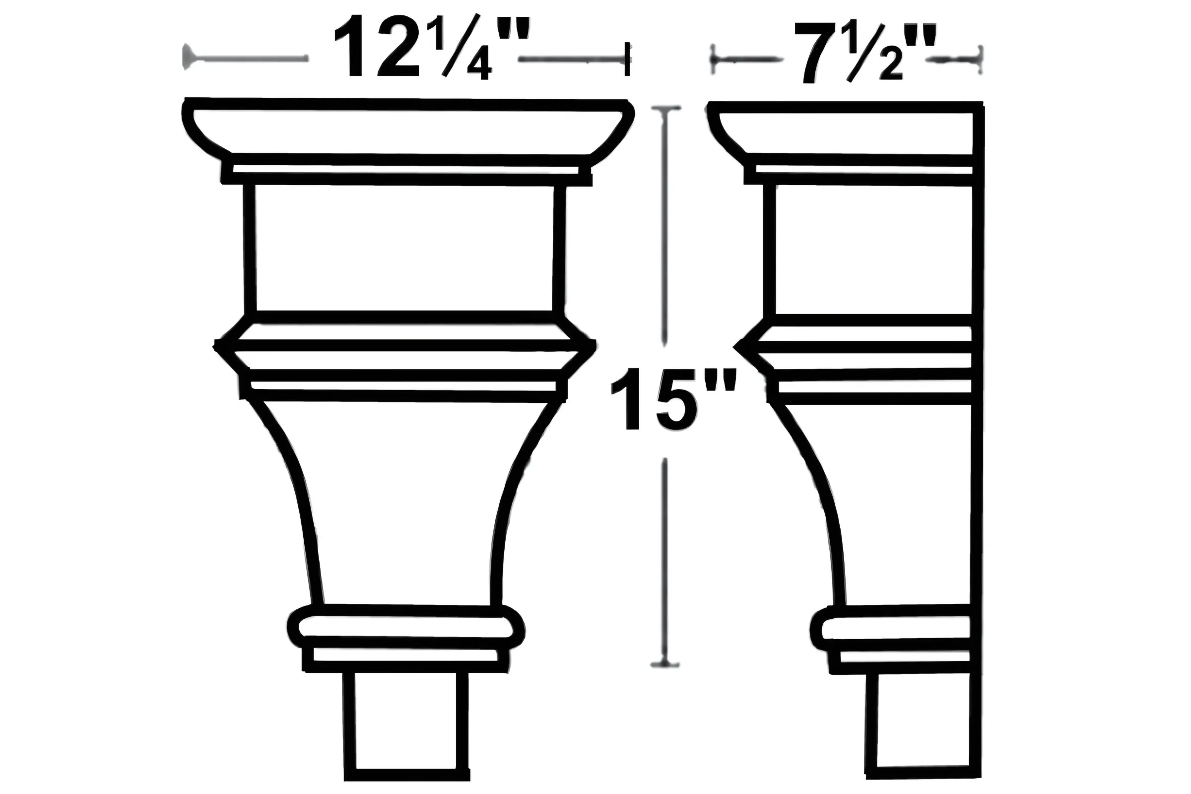 Leader Head #67 - Side View