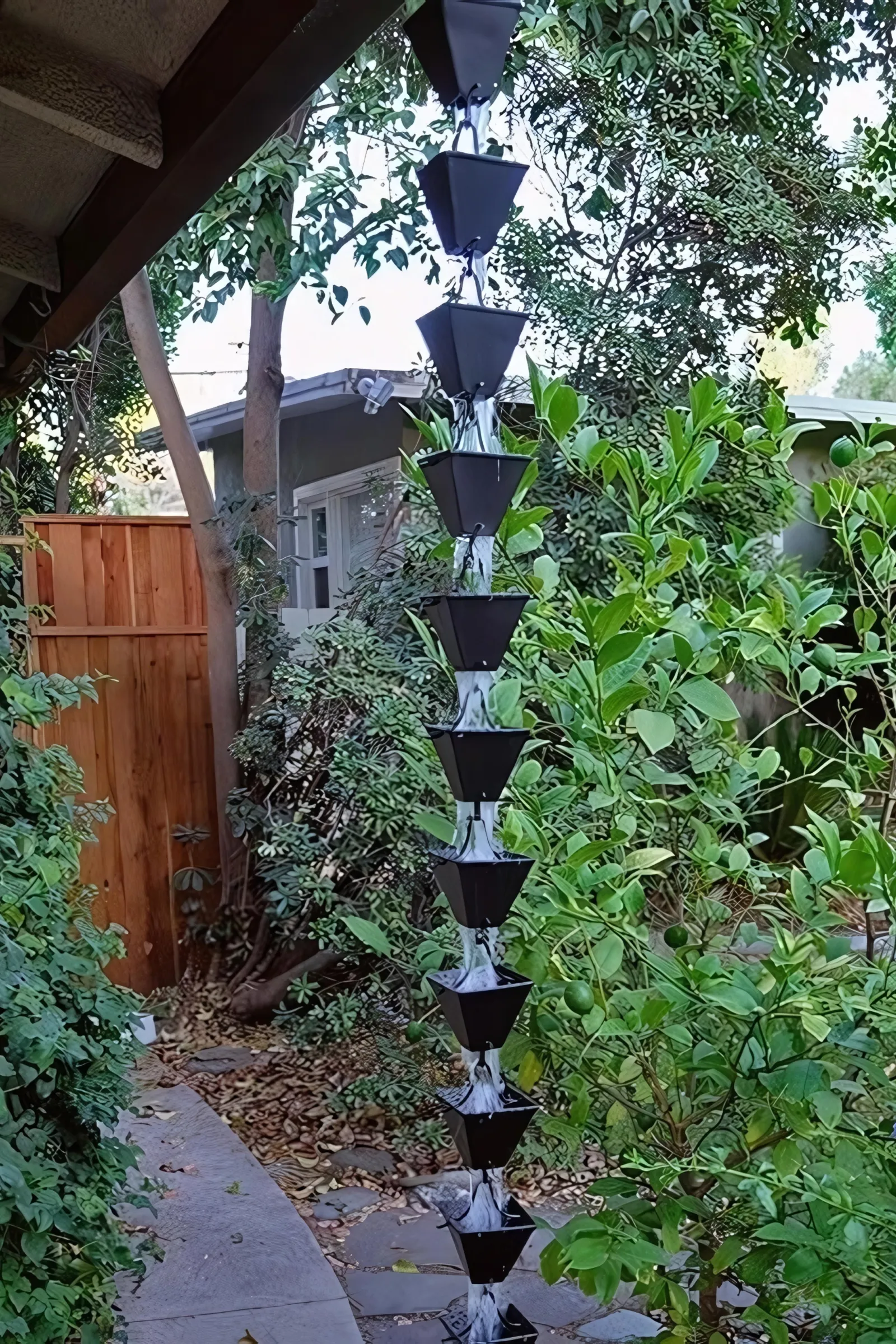 Medium Square Cups with black powder coat thumbnail 3