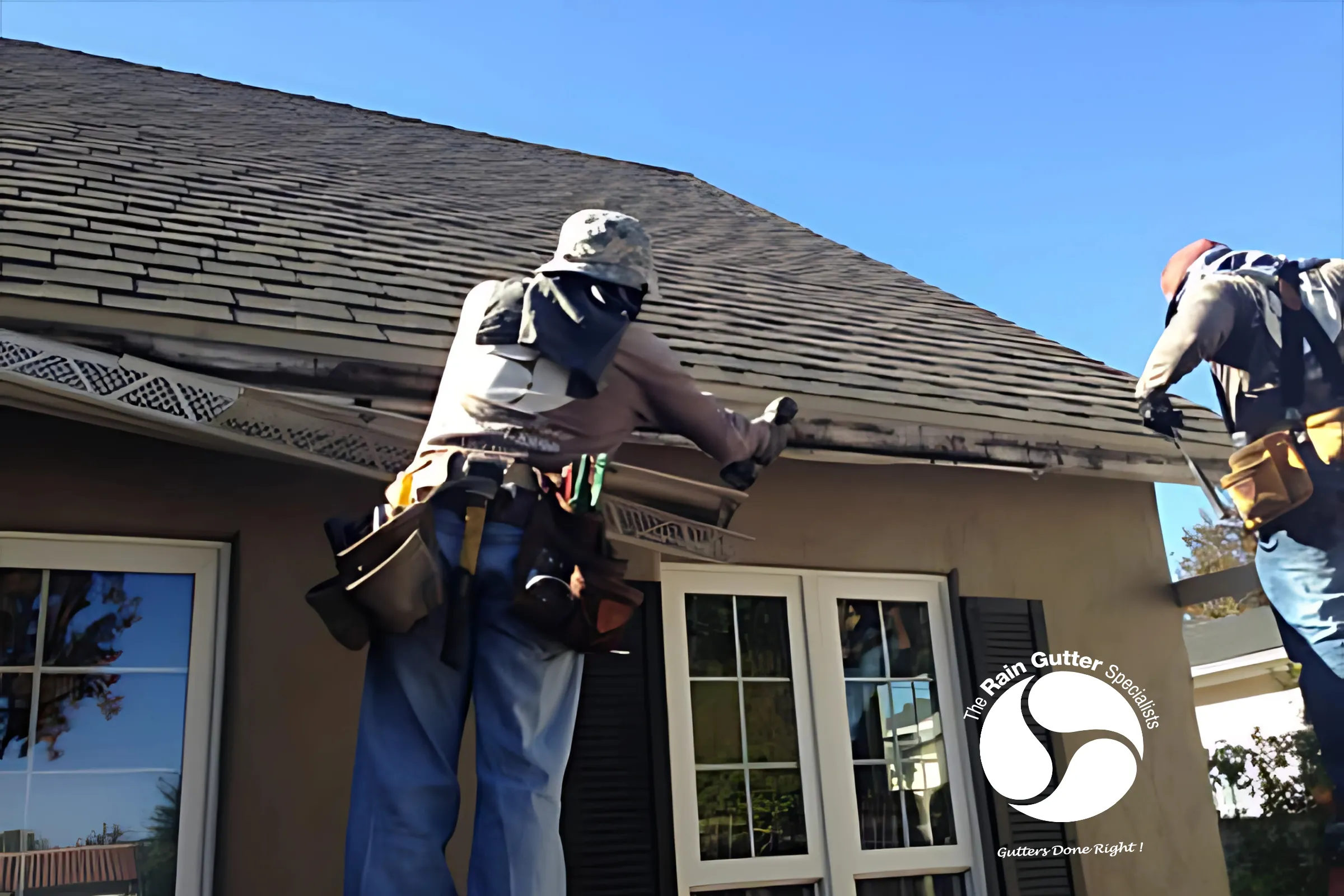Rain gutter removal services in Los Angeles