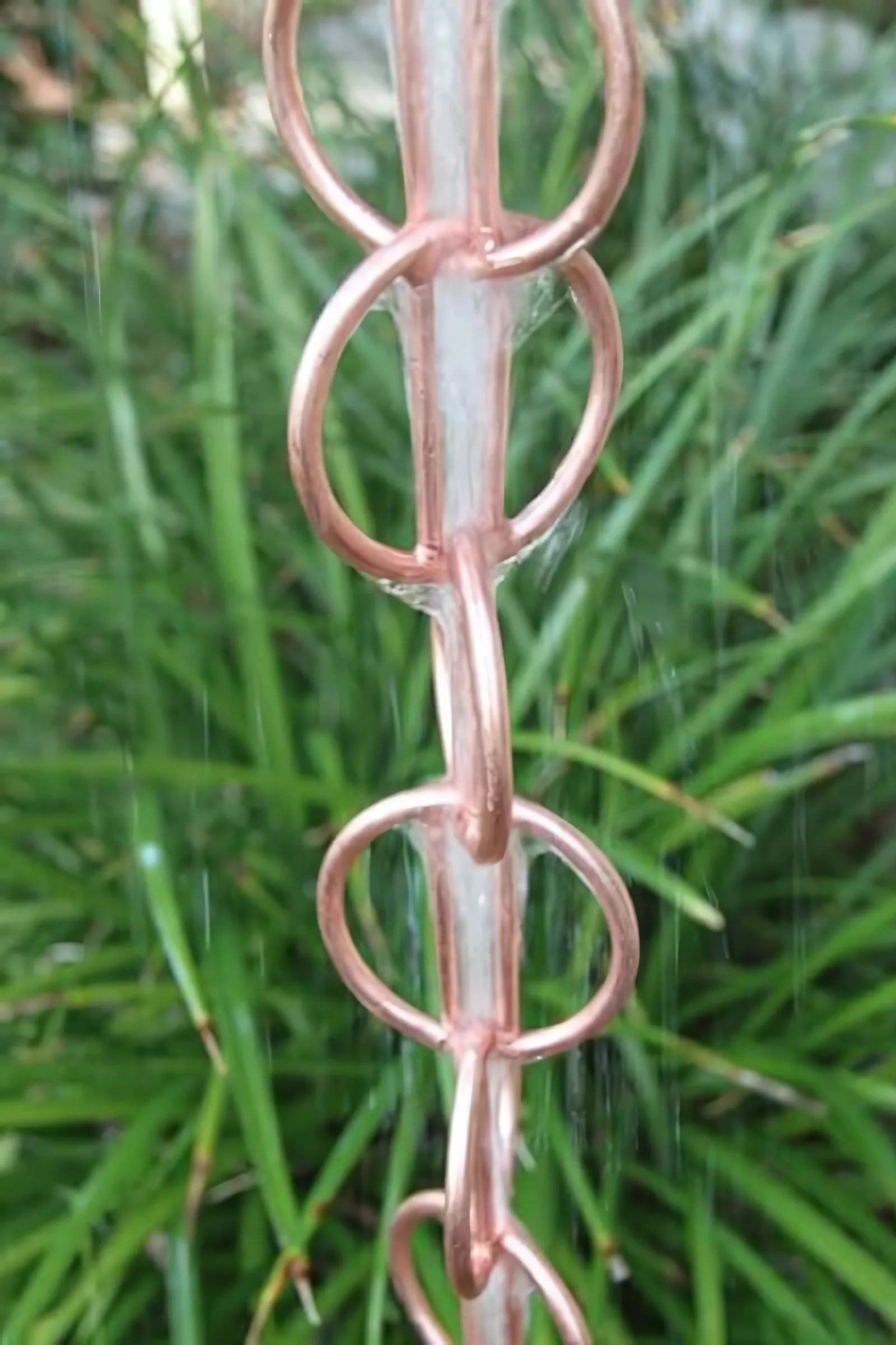 Zen Loops™ copper rain chain thumbnail 3