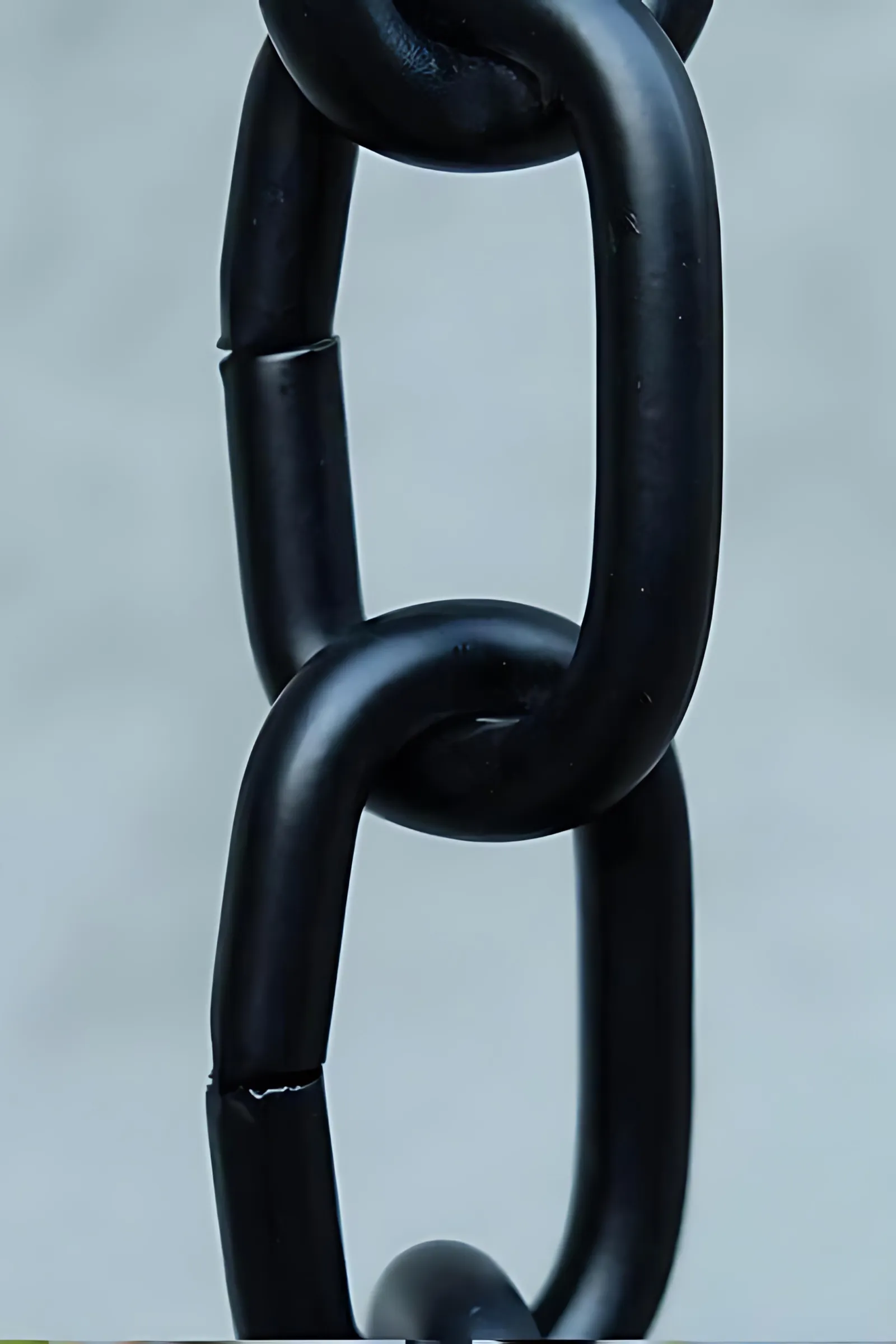 Aluminum Link Chain with Black Powdercoat thumbnail 2