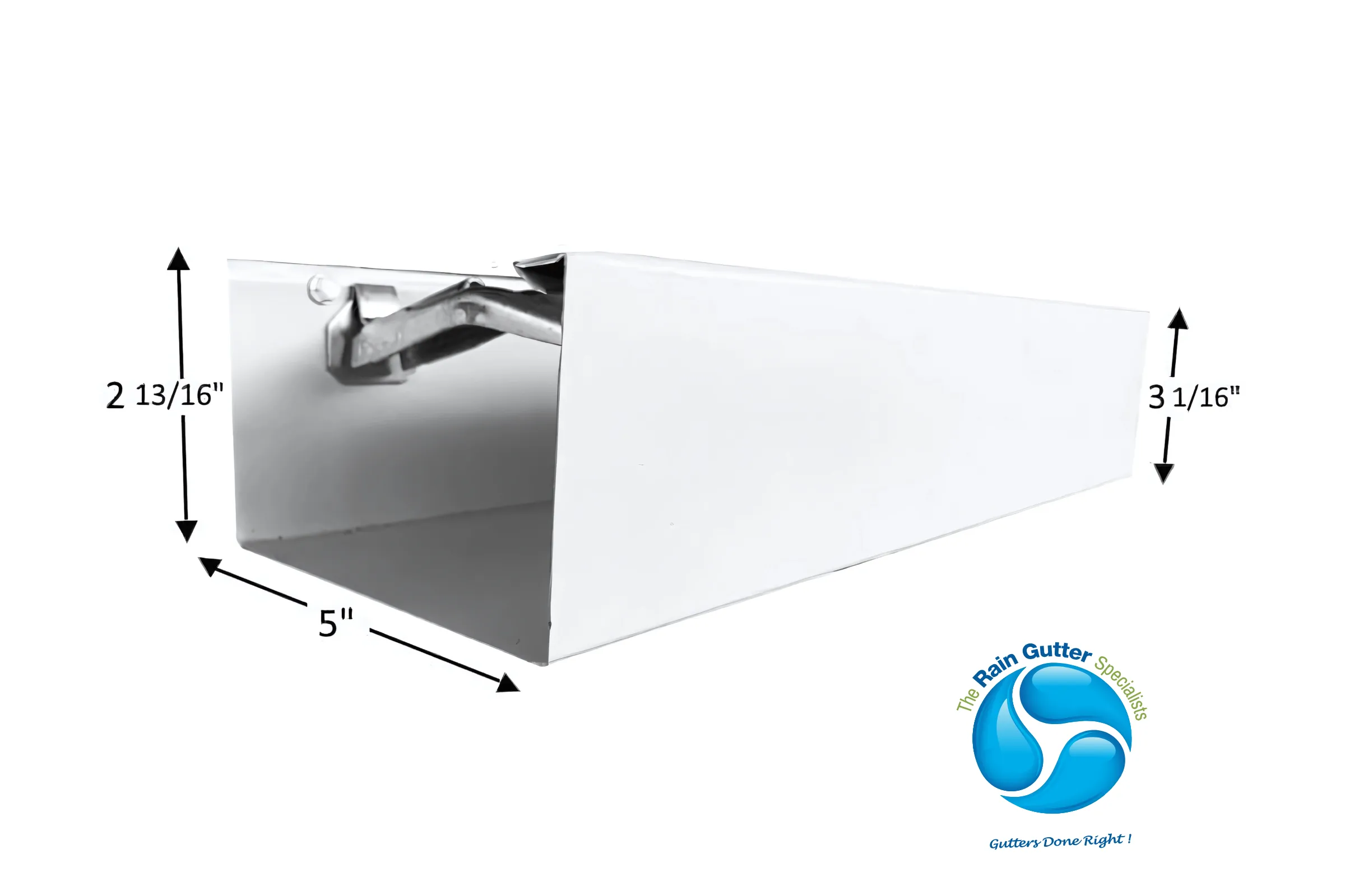 Box Style Seamless Gutter Installation in Los Angeles