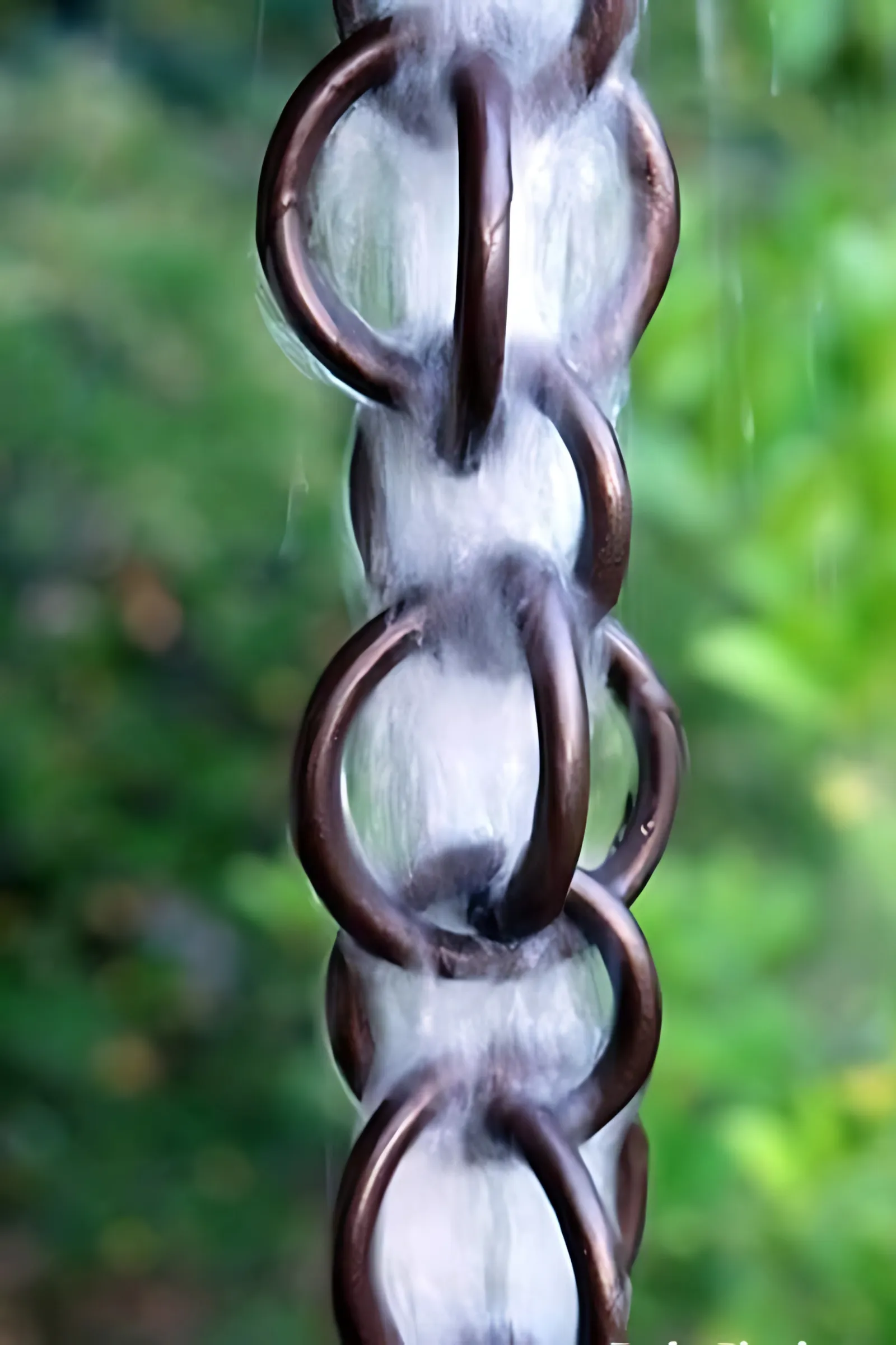 Double Loops™ aluminum link chain with Bronze powdercoating thumbnail 2